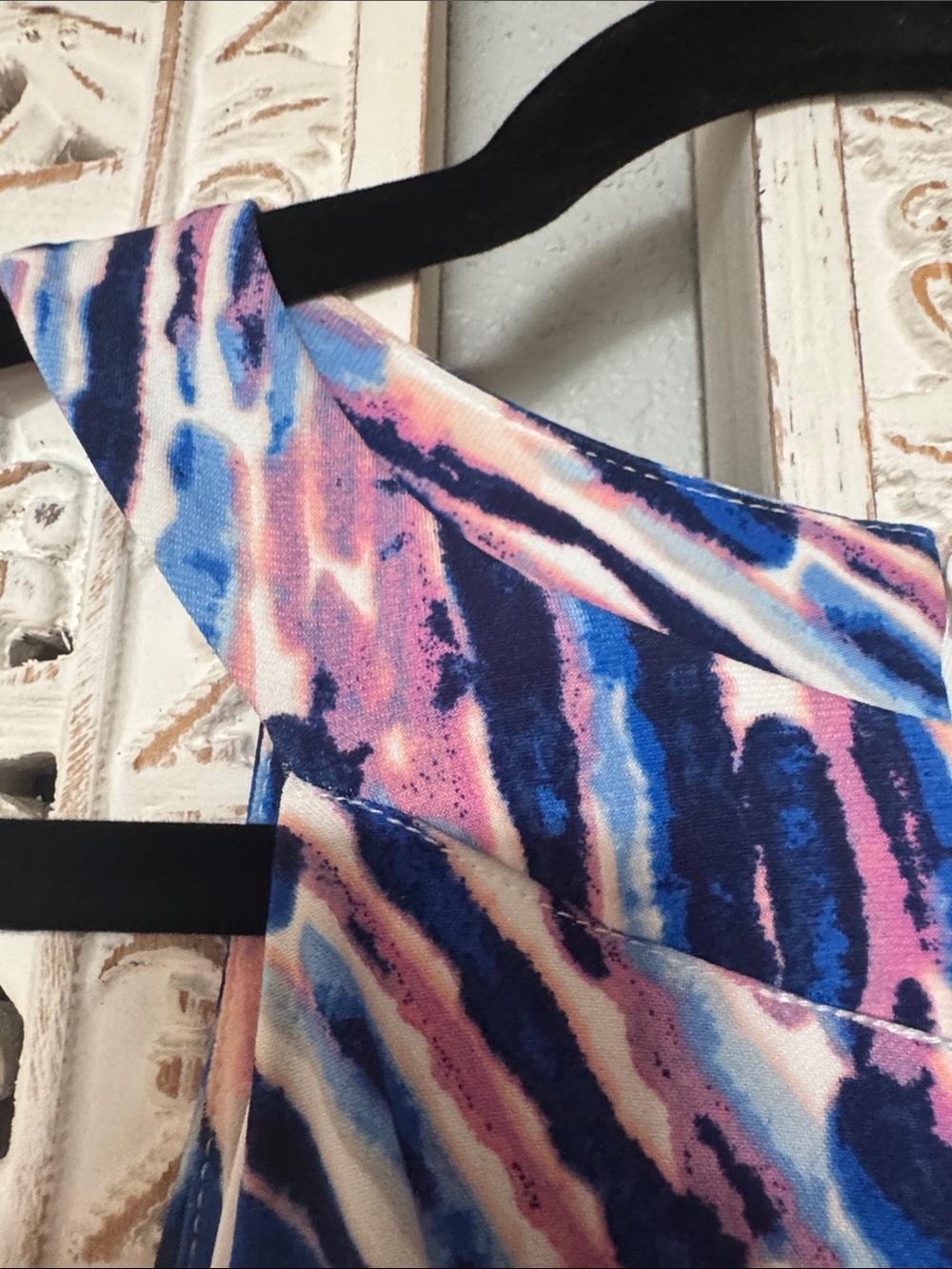 Eliza J Blue and Pink Abstract Maxi Dress - Picture 11 of 14